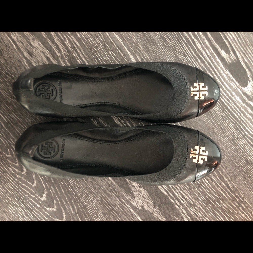 Tory Burch Black ballet flats
